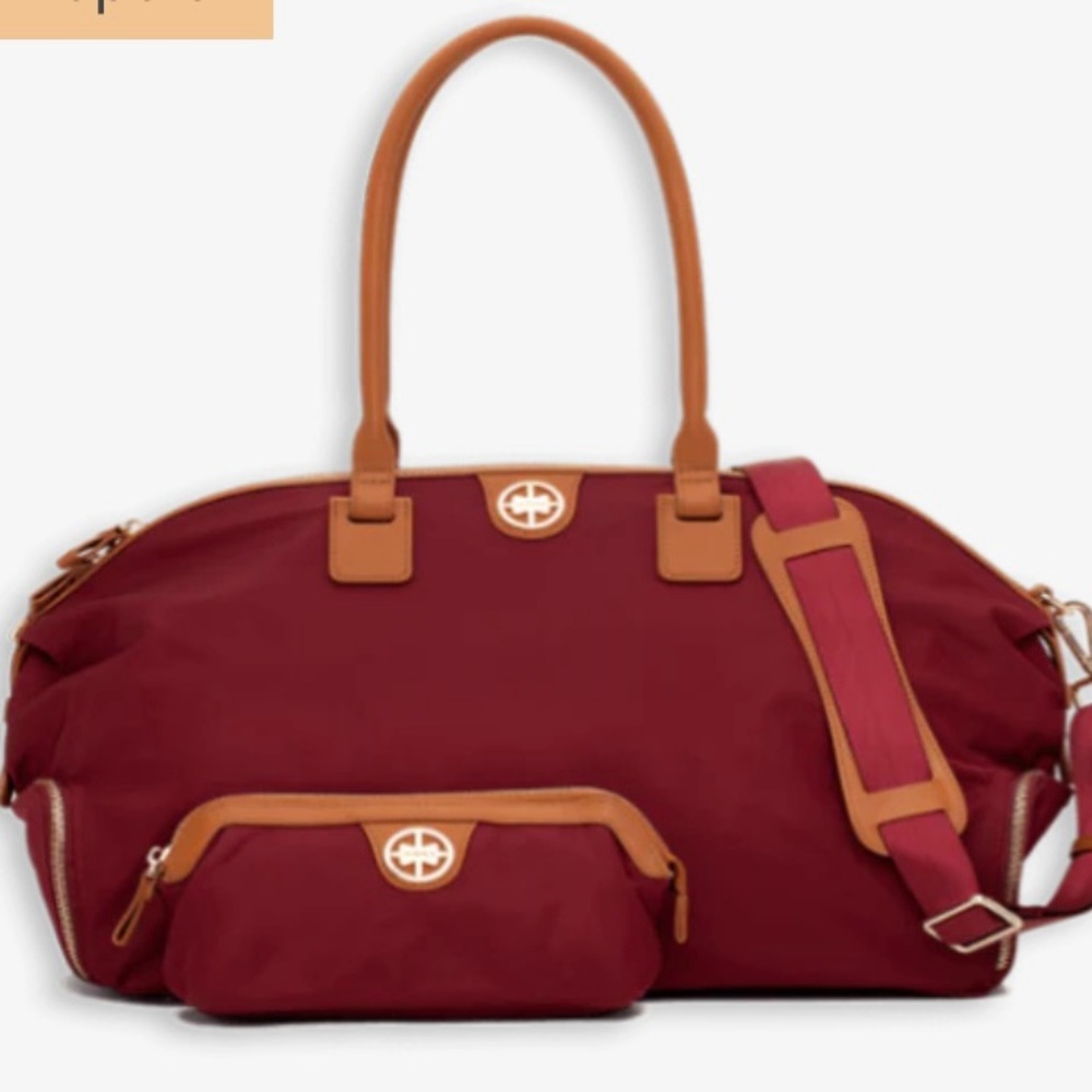 JEMMA BIRDIE 43 Traveler/Weekender Bag in Limited Edition Crimson Red